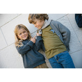 MarMar Seersucker Check Pilot Navy Check Airo Halsduk