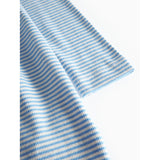 MarMar Modal Fine Rib Blue Stripe Dama LS Klänning