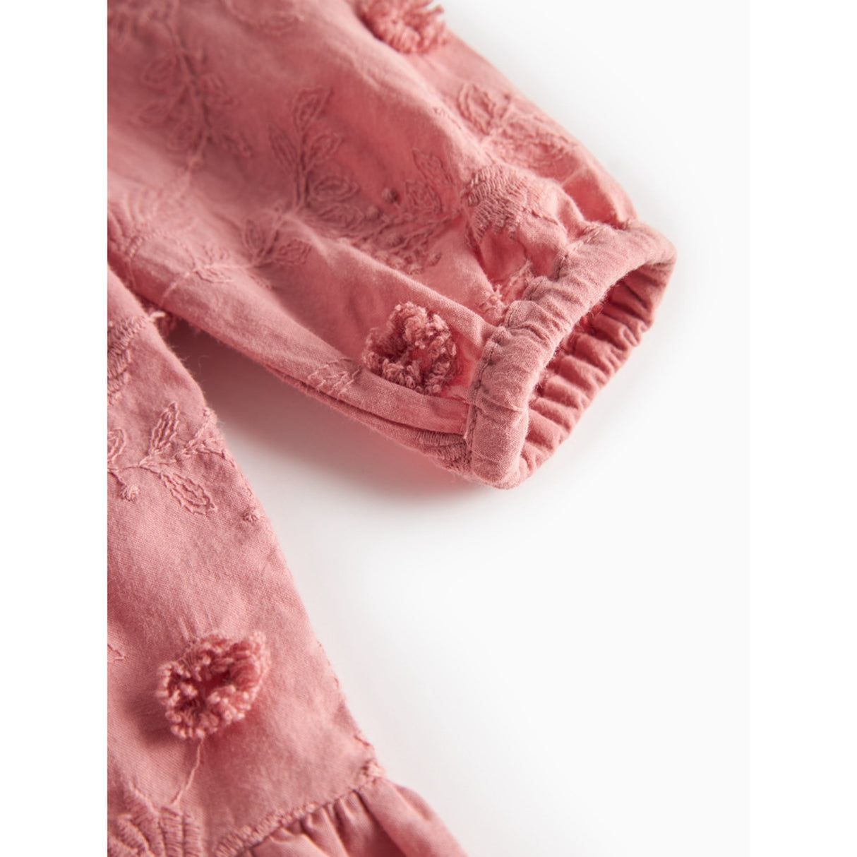 MarMar Embroidery Pink Delight Deas LS Klänning