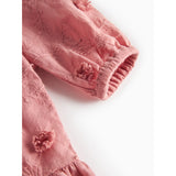 MarMar Embroidery Pink Delight Deas LS Klänning