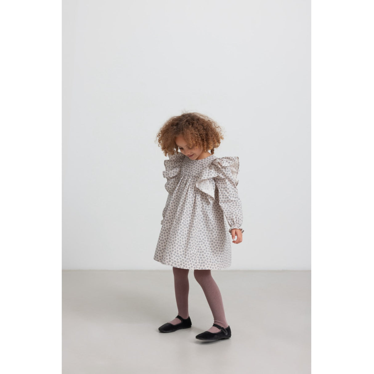 MarMar Poplin Autumn Flower Daria Klänning