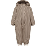 MarMar Rainwear Fleece Brown Stripe Orion Dräkt