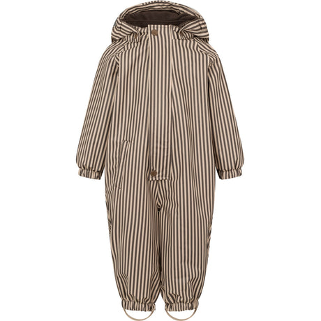 MarMar Rainwear Fleece Brown Stripe Orion Dräkt
