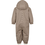 MarMar Rainwear Fleece Brown Stripe Orion Dräkt