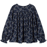 MarMar Viscose Twill French Flower Tuka LS Blus