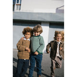 MarMar Cotton Knit Spacedye Dark Bronze Space Teno Stickad