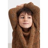 MarMar Cotton Knit Spacedye Dark Bronze Space Teno Stickad