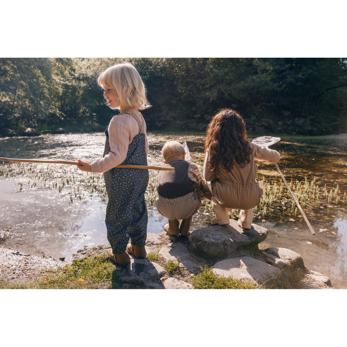 MarMar Rainwear Fleece Brown Stripe Obo Sett