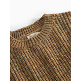 MarMar Cotton Knit Spacedye Dark Bronze Space Teno Stickad