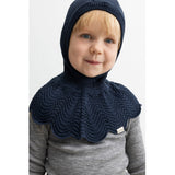 MarMar Light Cotton Wool Lace Ink Adalyn Stickad Mössa