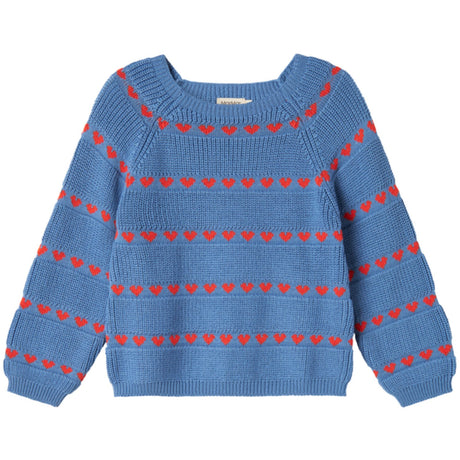 MarMar Light Cotton Wool Pattern Heaven Hearts Torin Stickad