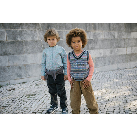 MarMar Light Cotton Wool Fair Isle Fair Isle Taj Stickad Väst