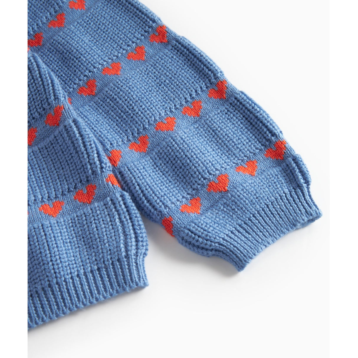 MarMar Light Cotton Wool Pattern Heaven Hearts Torin Stickad