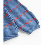 MarMar Light Cotton Wool Pattern Heaven Hearts Torin Stickad