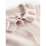 MarMar Light Cotton Wool Rib Vanilla Tilda Stickad Cardigan