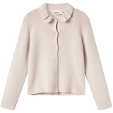 MarMar Light Cotton Wool Rib Vanilla Tilda Stickad Cardigan