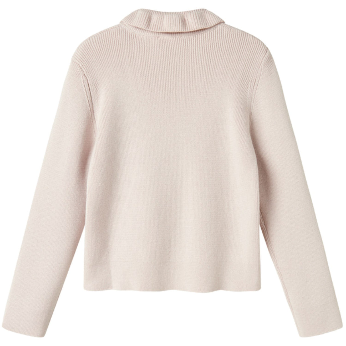 MarMar Light Cotton Wool Rib Vanilla Tilda Stickad Cardigan