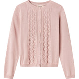 MarMar Modal Mix Cable Faded Rose Tilda Stickad Cardigan