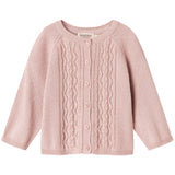 MarMar Modal Mix Cable Faded Rose Totti Stickad Cardigan