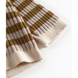 MarMar Modal Mix Stripe Cashew Mel. Stripe Tob Stickad Cardigan