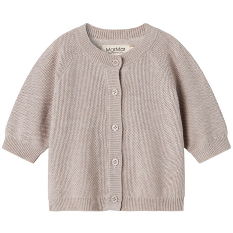 MarMar Modal Mix Pearl Cashew Melange Taki Stickad Cardigan