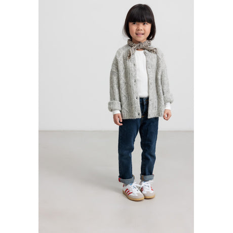 MarMar Mohair Cable Morning Dew Mel. Tavon Stickad Cardigan