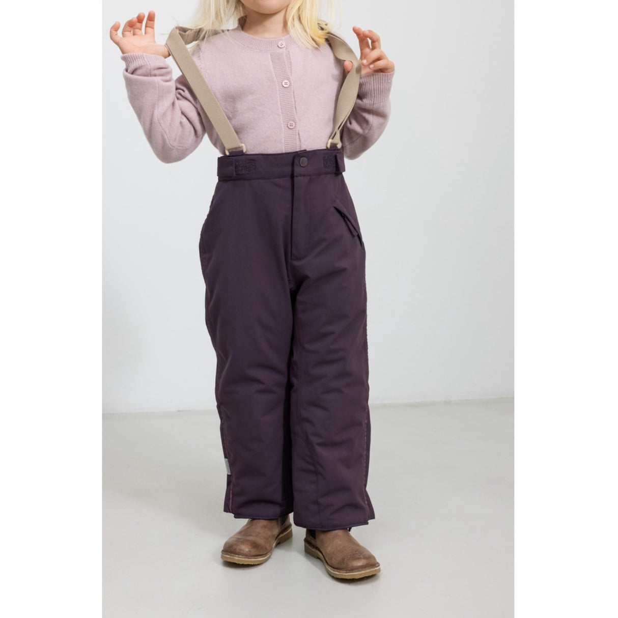 MarMar Tech. Outerwear Solid Deep Plum Orla Byxor