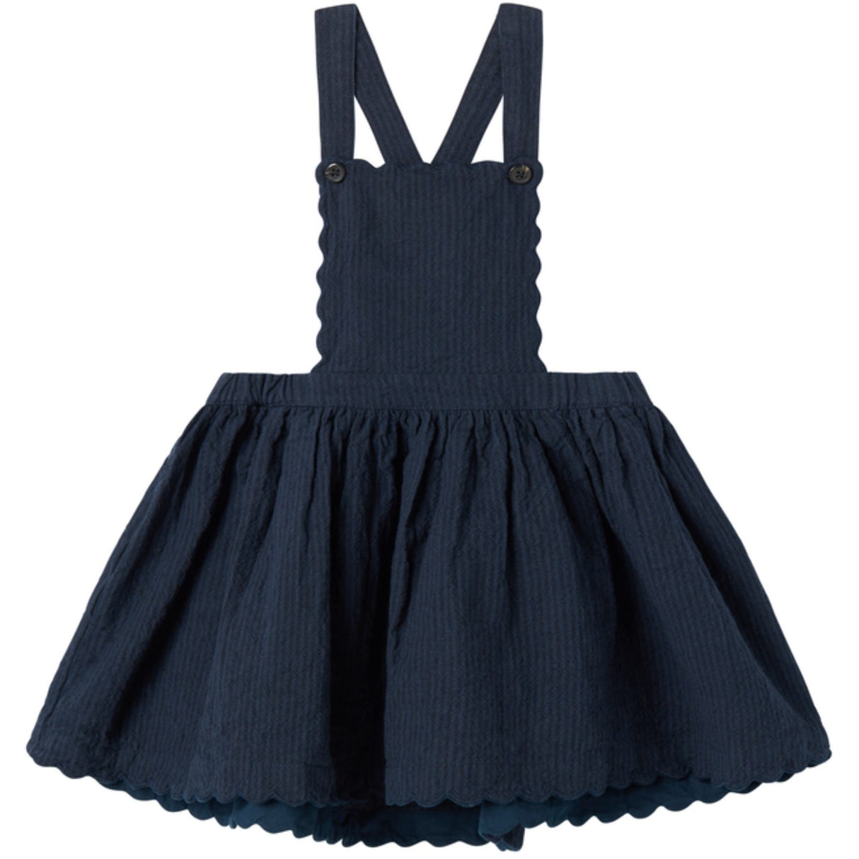 MarMar Chambray Dark Blue Stripe Danara Klänning