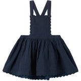 MarMar Chambray Dark Blue Stripe Danara Klänning