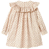 MarMar Poplin Japanese Flower Drine LS Klänning