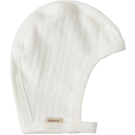 MarMar Modal Pointelle Gentle White Mössa