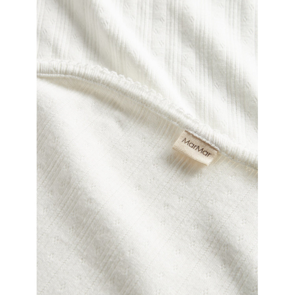 MarMar New Born Modal Pointelle Gentle White Alida Filt