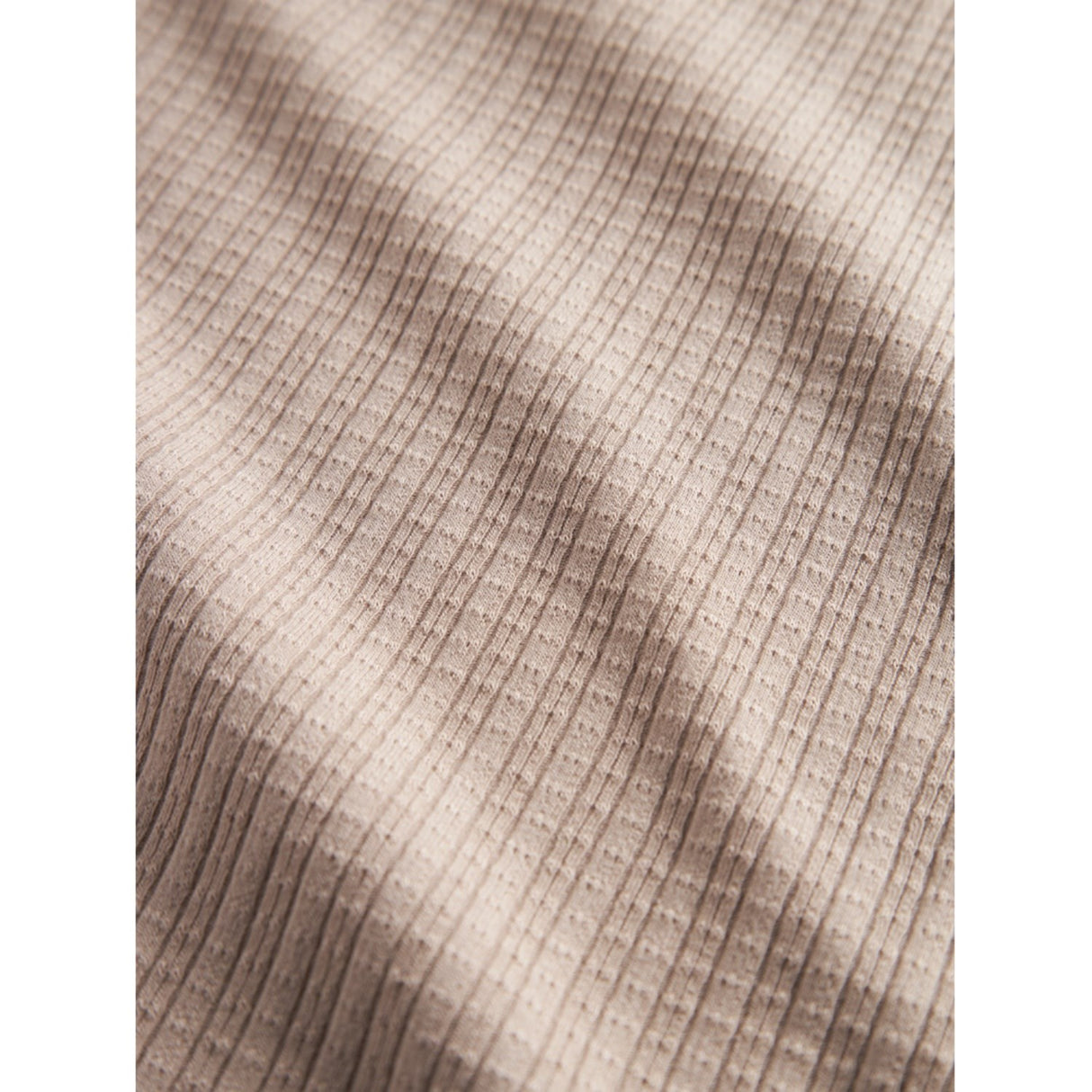 MarMar New Born Modal Pointelle Rib Soft Beige Alida Filt