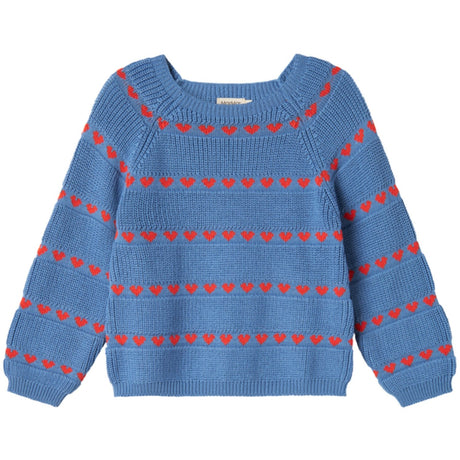 MarMar Light Cotton Wool Pattern Heaven Hearts Torin Stickad