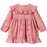 MarMar Embroidery Pink Delight Deas LS Klänning