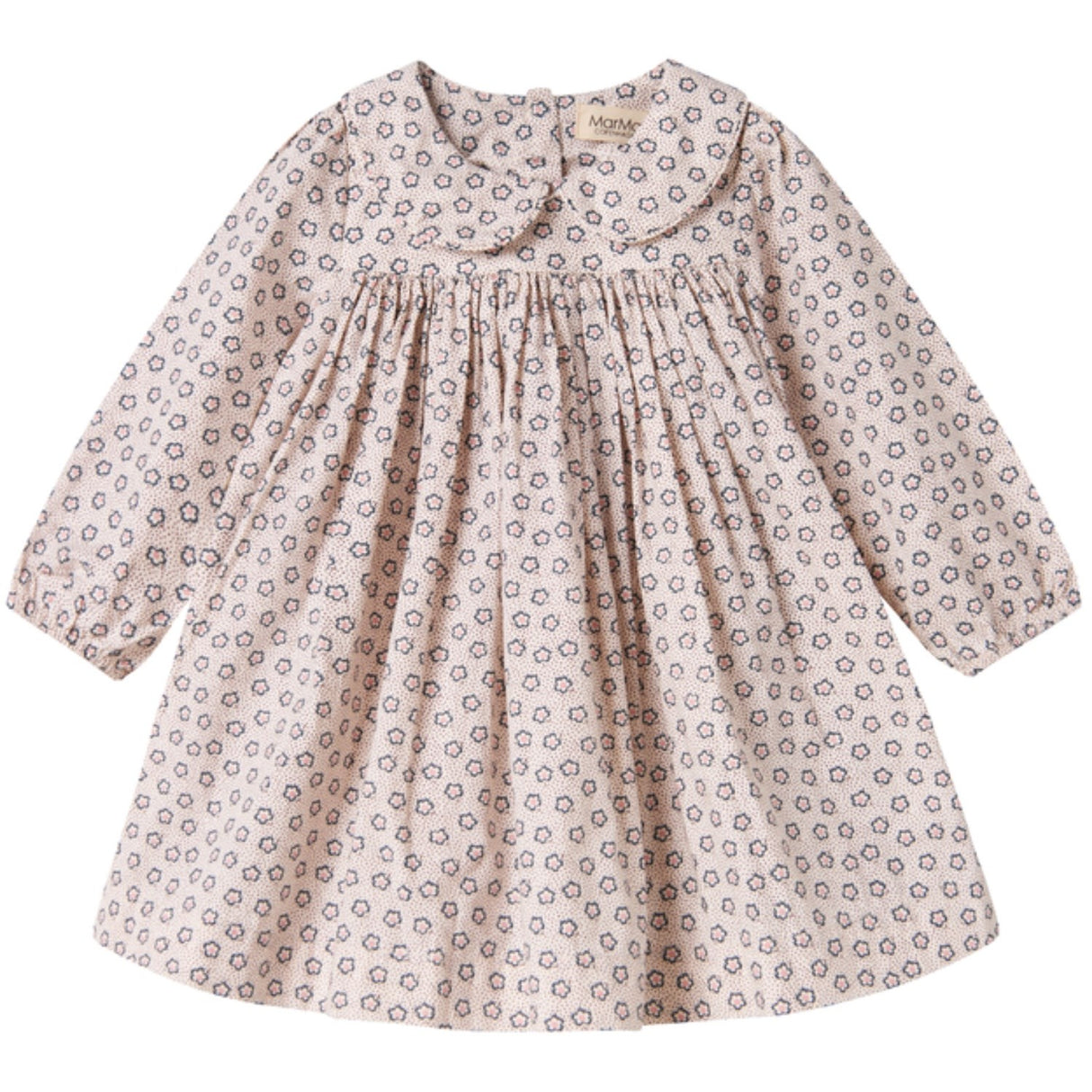 MarMar Poplin Autumn Flower Dulla LS Klänning
