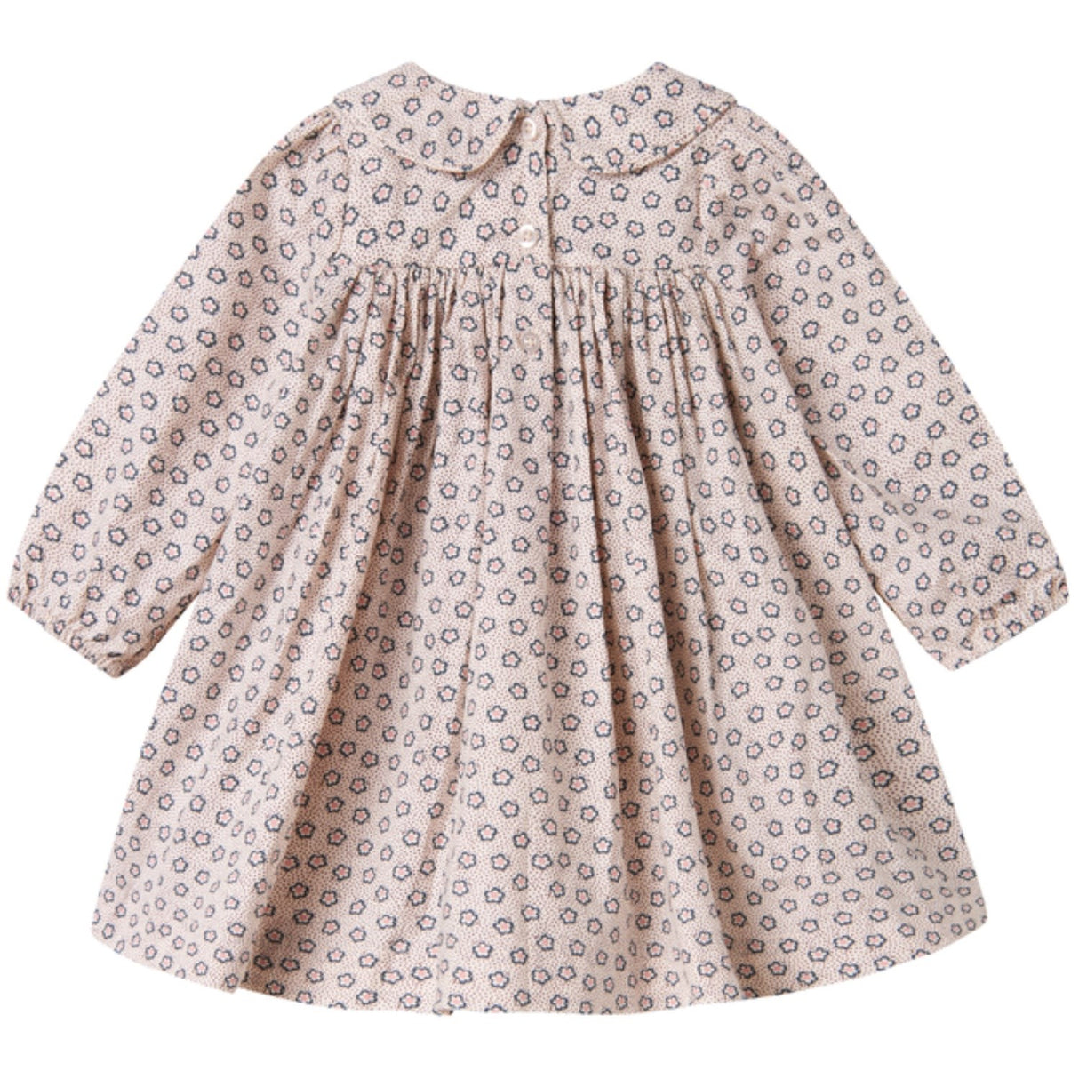 MarMar Poplin Autumn Flower Dulla LS Klänning