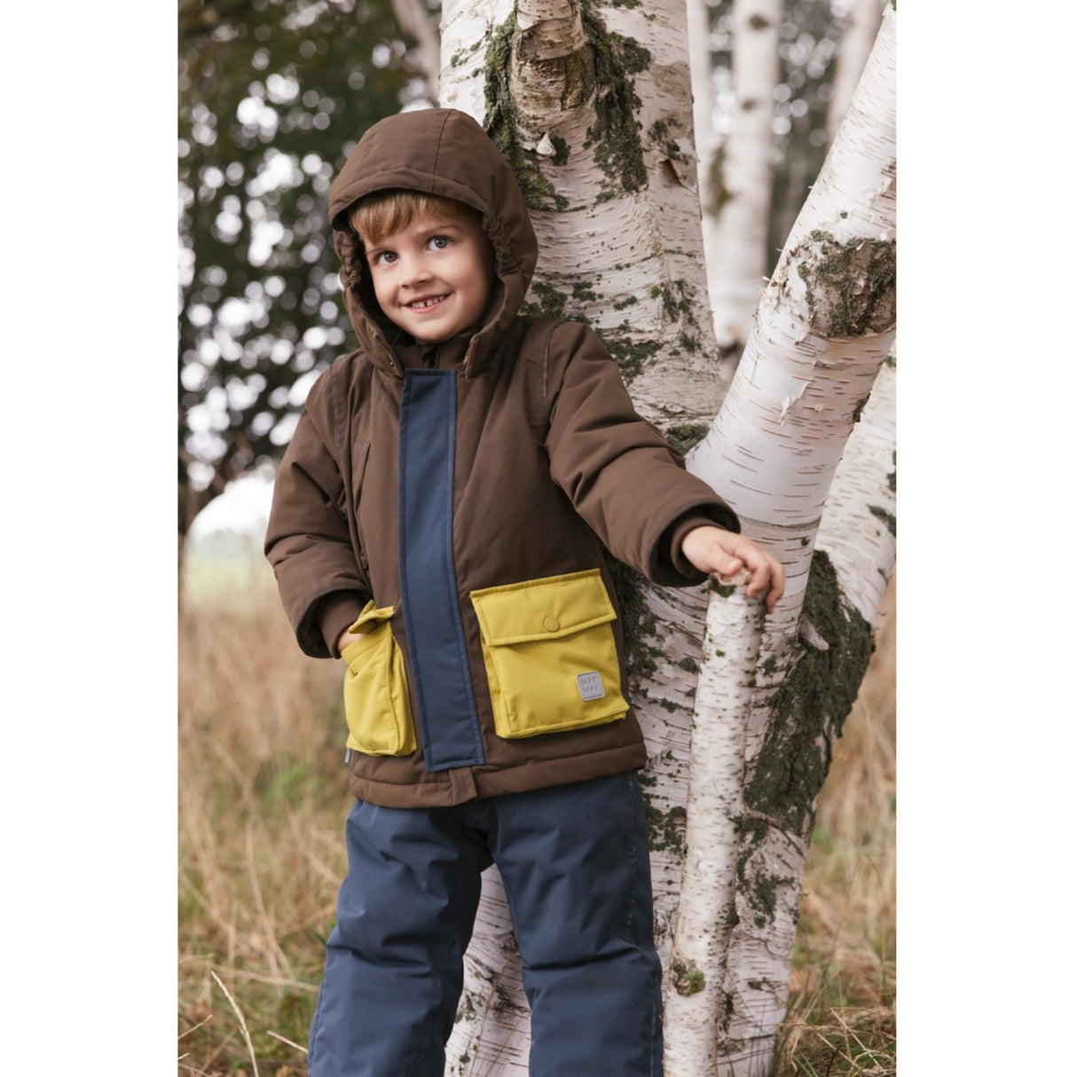 MarMar Tech. Outerwear Solid Deep Choco Block Omas Jacka