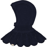 MarMar Light Cotton Wool Lace Ink Adalyn Stickad Mössa