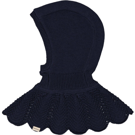 MarMar Light Cotton Wool Lace Ink Adalyn Stickad Mössa