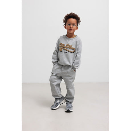 MarMar Double Jersey Light Grey Melange Pelon Byxor