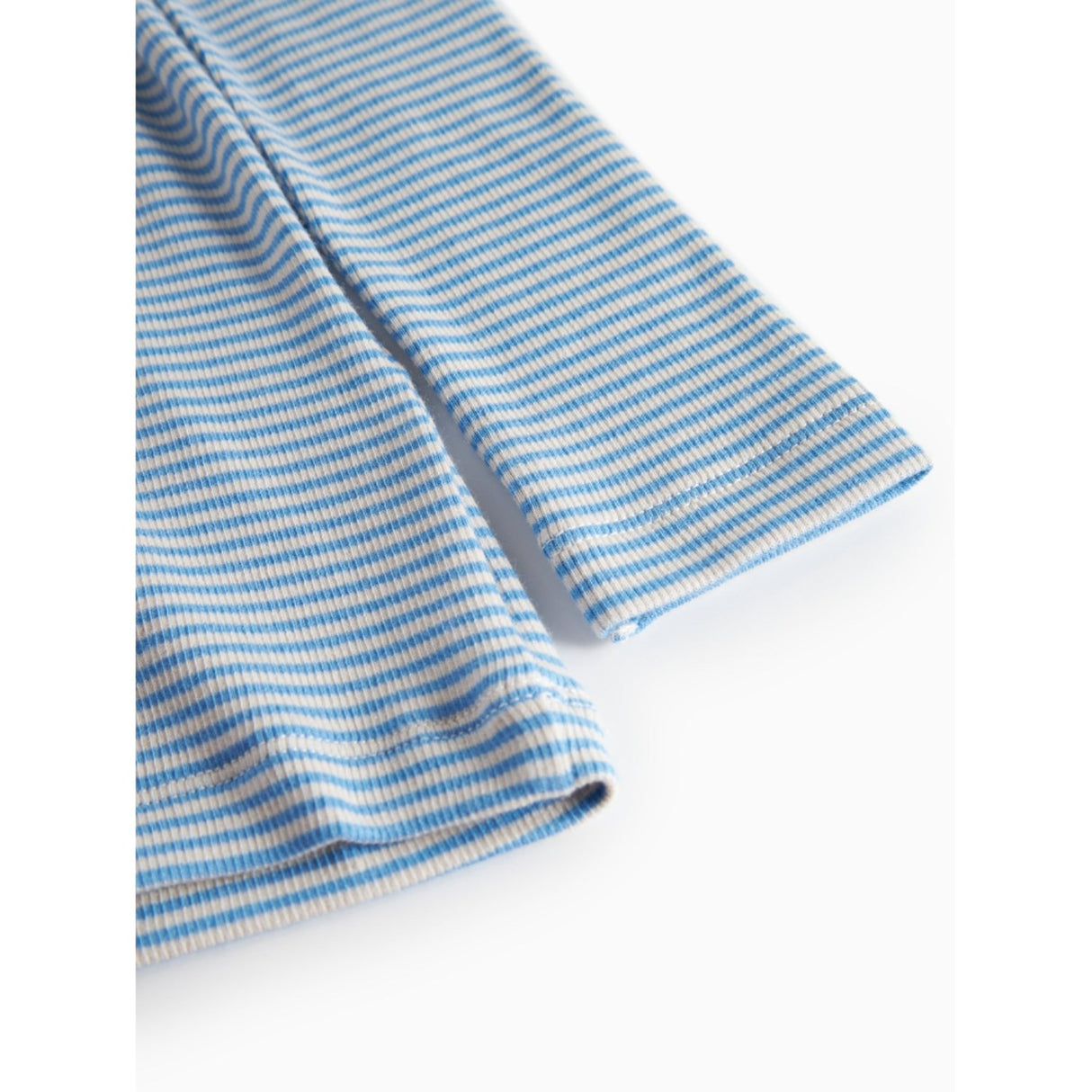 MarMar Modal Fine Rib Blue Stripe Tani Blus