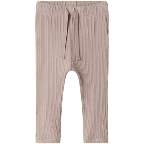 MarMar Modal Pointelle Rib Soft Beige Pitti Byxor