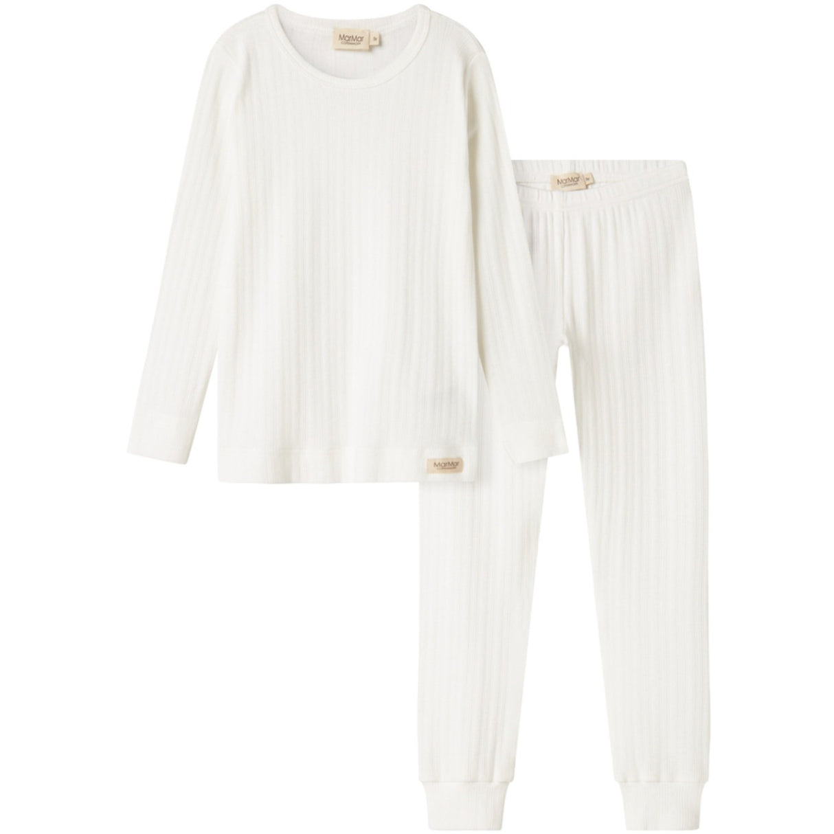 MarMar Modal Pointelle Gentle White Sovkläder