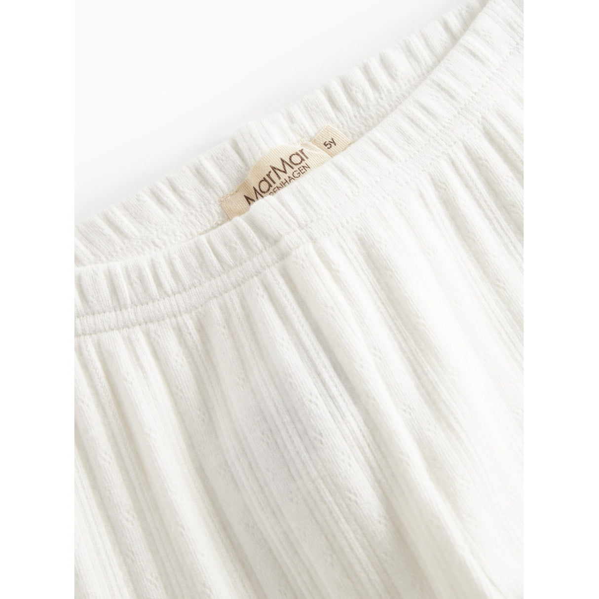 MarMar Modal Pointelle Gentle White Sovkläder