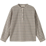 MarMar Seersucker Check Pilot Navy Check Tokyo Skjorta
