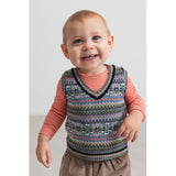 MarMar Light Cotton Wool Fair Isle Fair Isle Taj B Stickad Väst