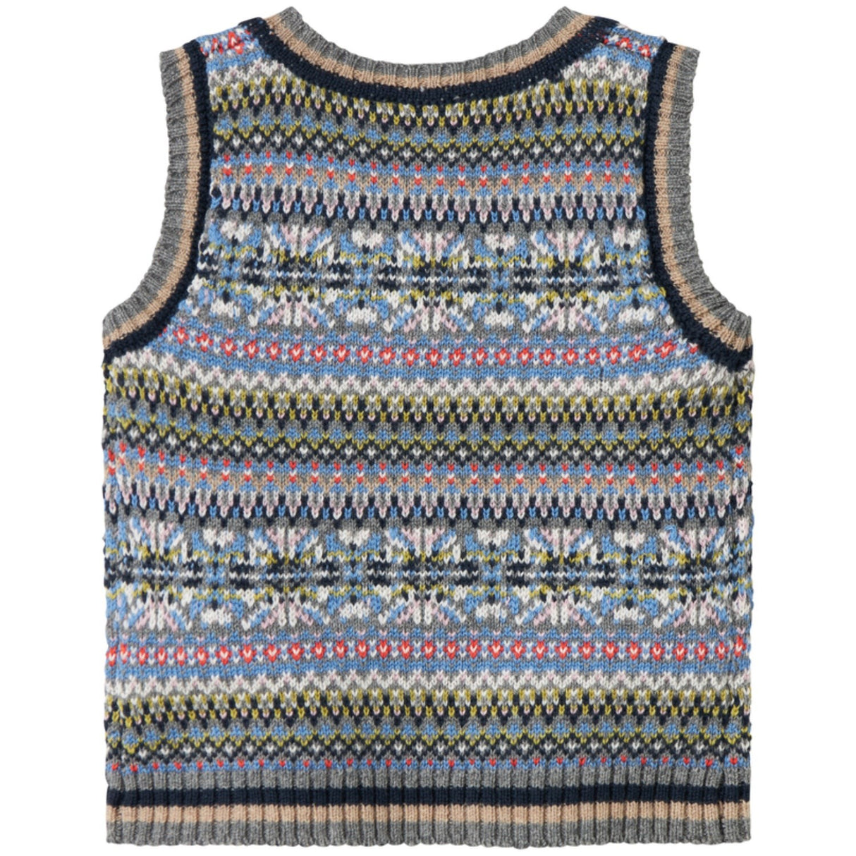 MarMar Light Cotton Wool Fair Isle Fair Isle Taj B Stickad Väst