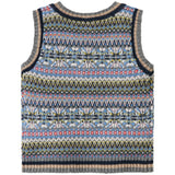 MarMar Light Cotton Wool Fair Isle Fair Isle Taj B Stickad Väst