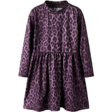 Name It Grape Shake Nmfnuni Ls Klänning